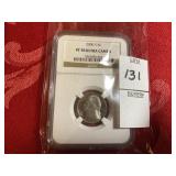 2000 S Jefferson 5c NGC PF70