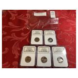 2005 S clad state 25c NGC PF69