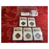 2004 S clad state 25c NGC PF70