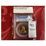 2005 - S Sacagawea $1 PCGS PR70DCAM