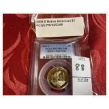 2009  S Native American one Dollar PCGS PR70DCAM