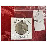 1942 walking liberty half Dollar