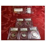 2010 S silver ATB 25c PCGS PR70