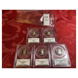 2007S silver state 25c PCGS PR69DCAM