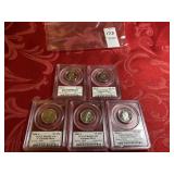 2001S silver state 25c PCGS PR69DCAM