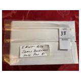 Two mint rolls, Pres $1P&D 2010 J Buchanan,