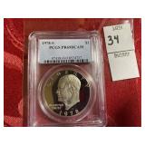 1978S Ike one dollar clad PGCS PR69DCAM
