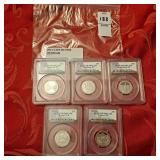 2011 S Silver ATB 25C PCGS