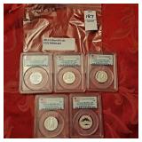 2013 S Silver ATB 25C PCGS firststrike