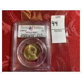 2009-P Z Taylor POS B Pres one dollar PCGS MS67