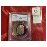 1974S Ike one dollar PCGS PR69DCAM