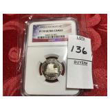 2004 S Keelboat 5c NGC PF 70