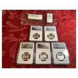 2011 S silver state 25c NGC PF70