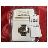 2004 S handshake 5c NGC PF70