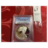 2005  W silver eagle
