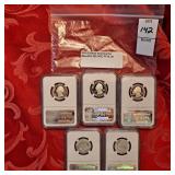 2013-S Silver ATB 25 C NGC Pf70 uc