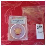 2017-S Lincoln 1C PCGS PR69RD DCAM shield Birth