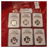 2009 S Silver DC&US Terr 25C NGC pf70 uc