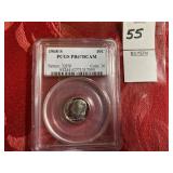 1968S Roosevelt 10C PCGSPR69DCAM