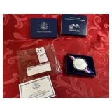 2008 bold eagle uncirculated silver one dollar