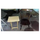 Folding TV Tray and Chair