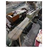 Antique schnitzelbank 73" long