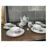 Vintage porcelain teapot set