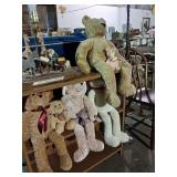 Stuffed bear lot of 6