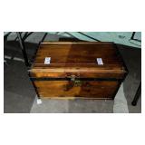 Vintage Wooden Toy Storage Box