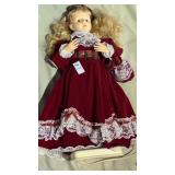 Animated Christmas Girl 24 in
