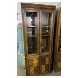 Wooden Display Cabinet 30x22x75in.