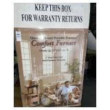 Comfort Furnace  -quartz infrared - new in box