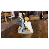 Norman Rockwell Trick or Treat Porcelain Figurine