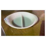 Glasbake divided Casserole Dish