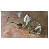 Crystal Bowl & Dipping Bowl