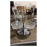 Vintage MCM Condiment Caddy