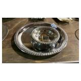 Irvinware Serving Tray and Bowl