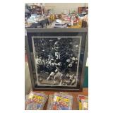 Autographed Dick Butkus Framed Picture