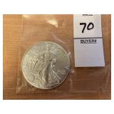 2017 American Silver Eagle coin