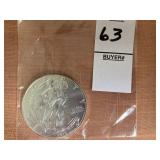 2016 American Silver Eagle coin