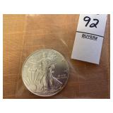 2020 American Silver Eagle coin