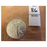 2018 American Silver Eagle coin