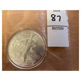 2018 American Silver Eagle coin