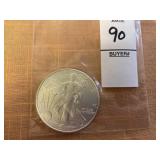 2000 American Silver Eagle coin