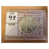 2020 American Silver Eagle coin