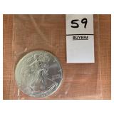 2016 American Silver Eagle coin