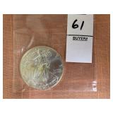 2016 American Silver Eagle coin
