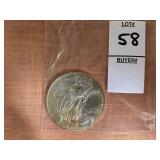 2016 American Silver Eagle coin