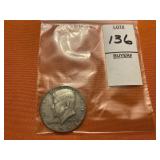 1964 Kennedy half Dollar