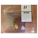 American gold eagle 1/10 ounce gold coin